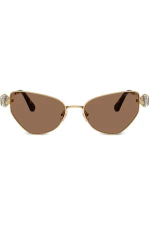 Swarovski Lunettes de soleil à monture papillon