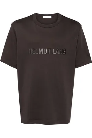 Helmut Lang T-shirt à logo brodé