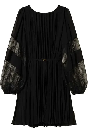 Twin-Set Robe courte à design plissé