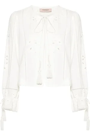 Twin-Set Blouse à broderies