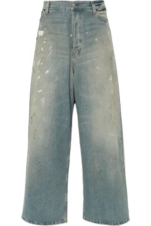 Acne Studios Jean ample 2023 à taille mi-haute