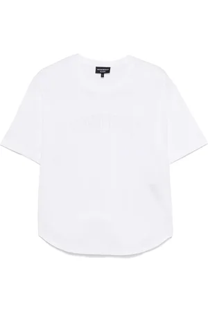 Emporio Armani T-shirt à logo brodé