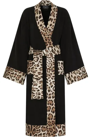Dolce & Gabbana Peignoir en tissu éponge