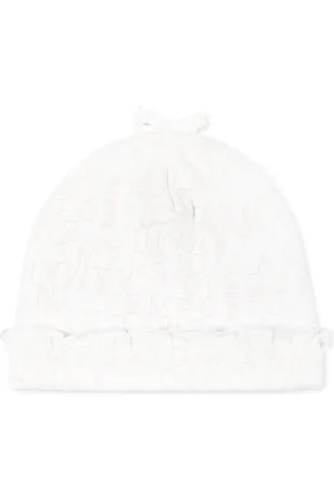 Emporio Armani Bonnet à logo brodé