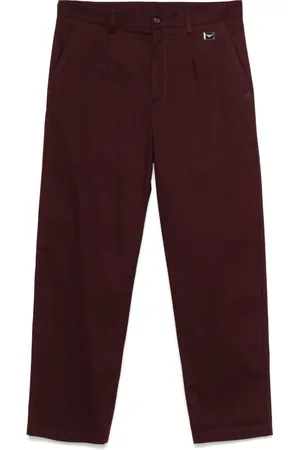 Dolce & Gabbana Pantalon chino à plaque logo