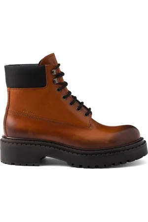 Prada Bottes en cuir