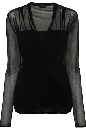 Givenchy Blouse à design cache-cœur