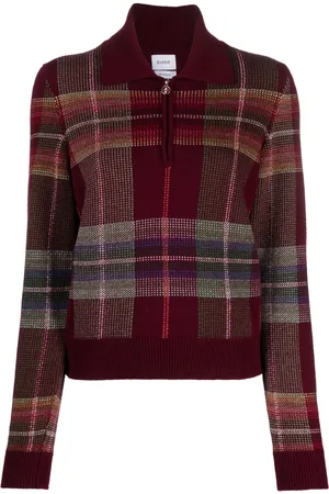 Barrie Pull en maille à col zippé