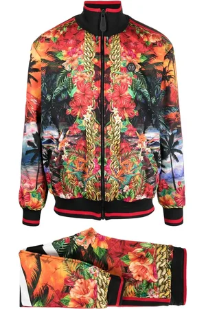 Philipp Plein Pantalon de jogging à imprimé graphique