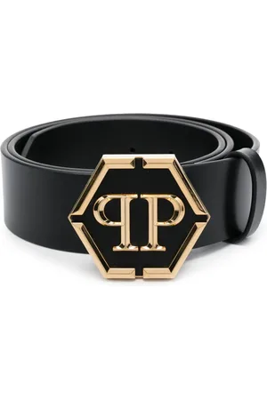 Philipp Plein Ceinture Hexagon en cuir
