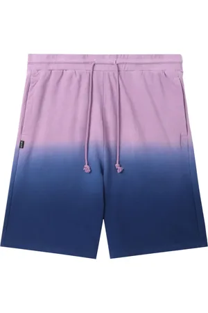 Izzue Short de sport en coton à effet dégradé