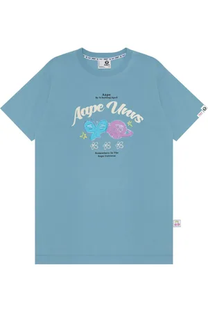 A Bathing Ape T-shirt en coton à logo imprimé