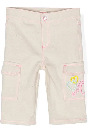 Billieblush Jean à logo brodé