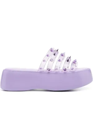 Jean Paul Gaultier X Melissa mules Punk Love Becky à plateforme