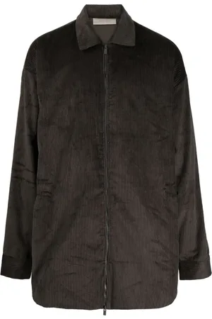FEAR OF GOD Manteau en coton à coupe mi-longue