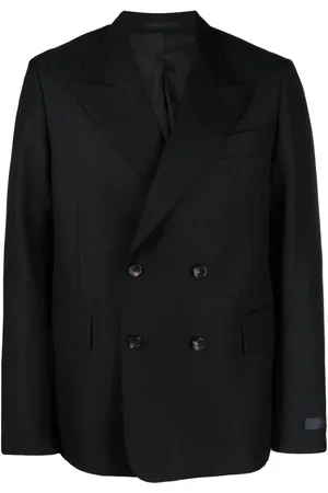 Lanvin Blazer croisé à carreaux