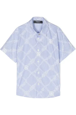 VERSACE Chemise Nautical Medusa à rayures