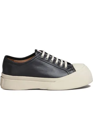 Marni Baskets en cuir à plateforme