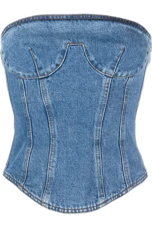 MAGDA BUTRYM Corset en jean