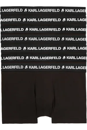 Karl Lagerfeld Lot de sept boxers à taille à logo