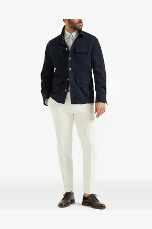 Brunello Cucinelli Pantalon en gabardine