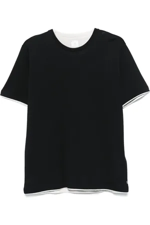 ELEVENTY T-shirt à bords contrastants