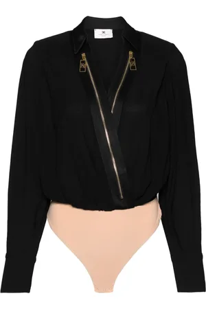 Elisabetta Franchi Body à détail de zip