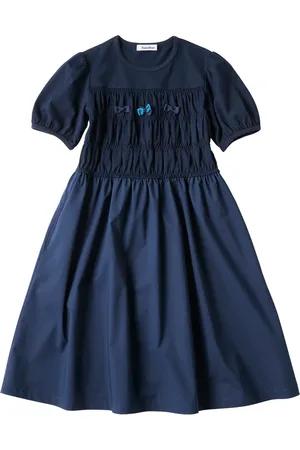 Familiar Robe mi-longue en coton à rayures