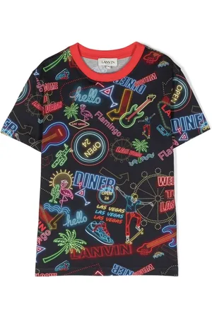 Lanvin T-shirt à imprimé graphique