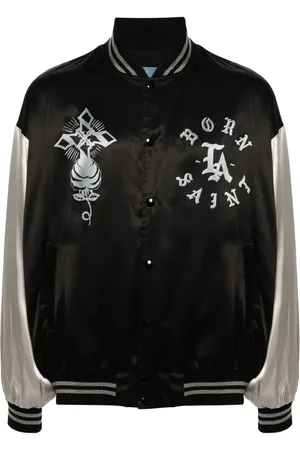 SAINT MXXXXXX Veste bomber à fini satiné