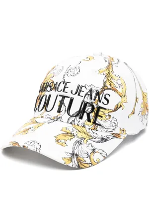 VERSACE Casquette à imprimé baroque