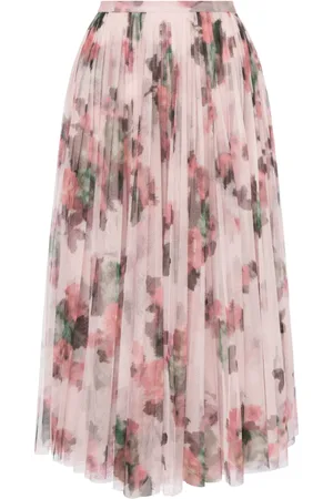 Serafini Jupe mi-longue à fleurs
