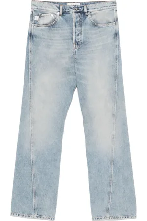Lanvin Jean à détails de coutures contrastantes