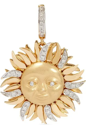 ANNOUSHKA Pendentif en 18ct pavé de diamants