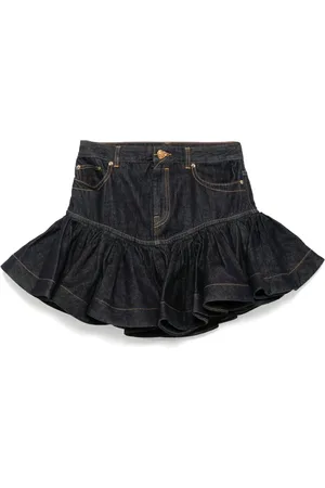 ZIMMERMANN Minijupe en jean à volants