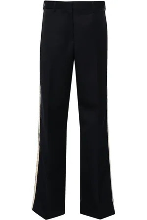 Palm Angels Pantalon droit à taille haute