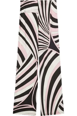 Puccini Pantalon droit à imprimé Iride