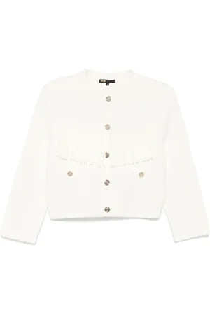 Maje Veste à design sans col