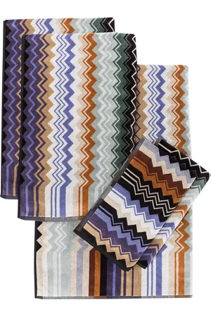 Missoni Lot de cinq serviettes Giacomo
