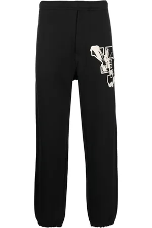 Y-3 Pantalon de jogging à logo imprimé
