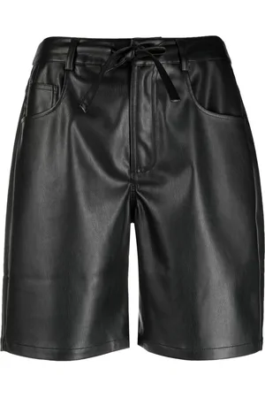 Proenza Schouler Short en cuir artificiel à coupe mi-longue