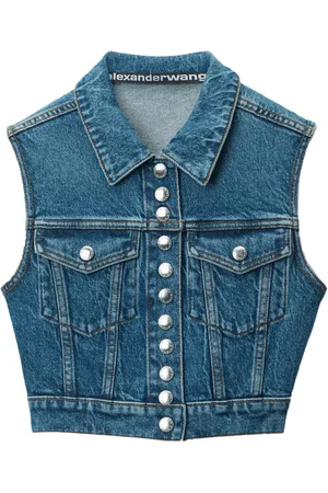 Alexander Wang Veste sans manches en jean