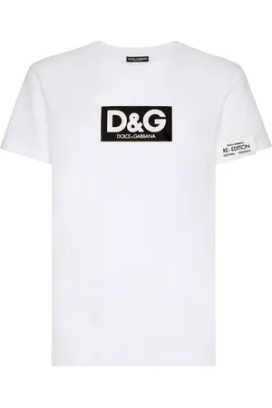 Dolce & Gabbana T-shirt en coton à patch logo