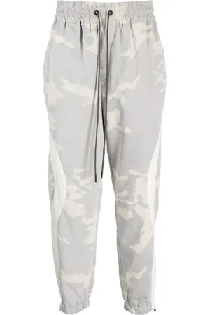 MOSTLY HEARD RARELY SEEN Pantalon de jogging en velours côtelé à motif camouflage