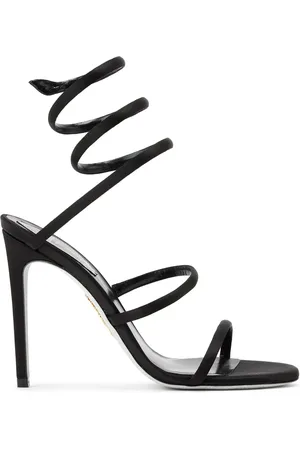 RENE CAOVILLA Sandales Cleo 90 mm en satin