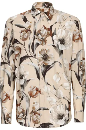 Dolce & Gabbana Chemise en popeline à fleurs