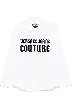 VERSACE Chemise à logo gothique