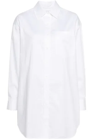 Calvin Klein Chemise en coton à design uni