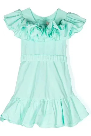 Twin-Set Robe ceinturée à volants