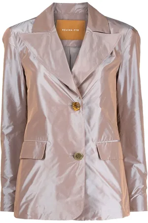 REJINA PYO Blazer à boutonnage simple